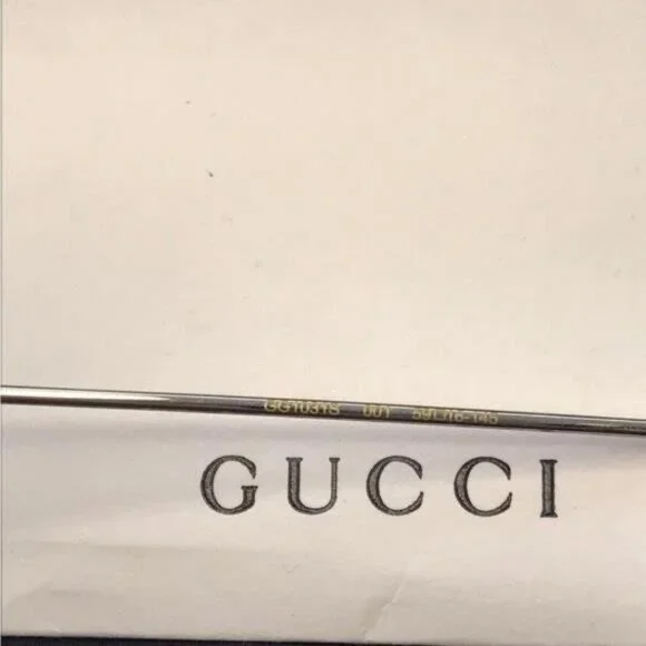 ? - New Authentic GUCCI GG1031S-001 59 Sunglass Woman Metal Gold-Gold-Grey New Authentic GUCCI GG1031S001 59 Sunglass Woman Metal Gold  main image 4